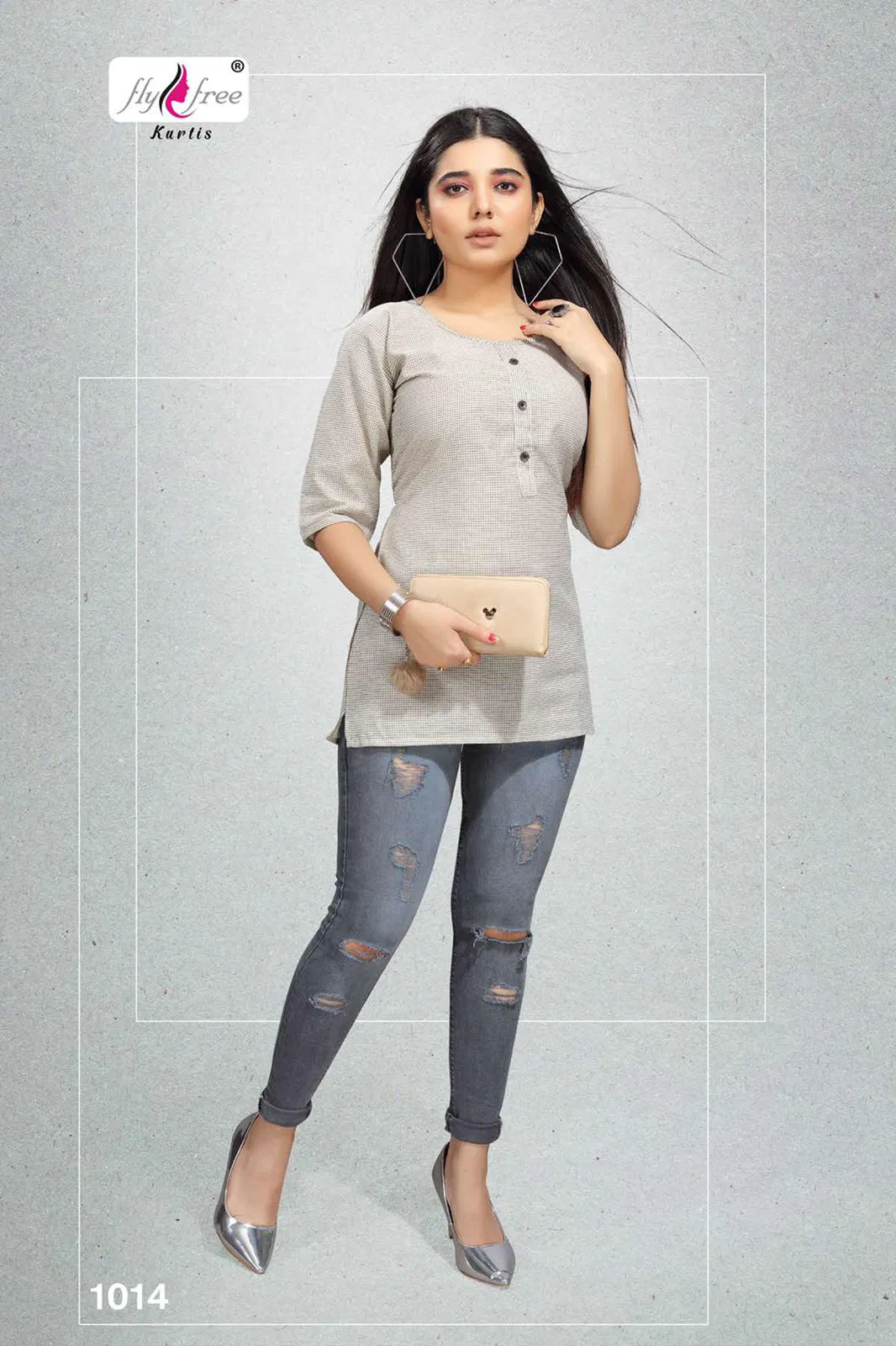 Fly Free One Plus 3 Latest Casual Regular Wear Ladies Top Collection